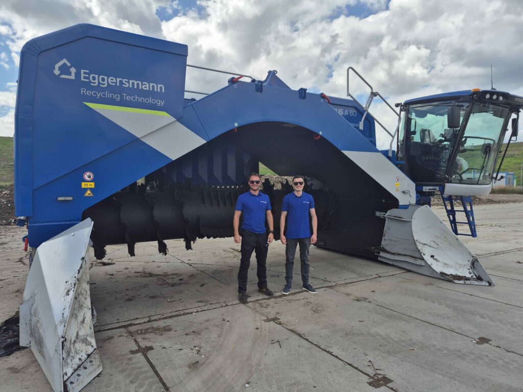 backhus sobuczyna agrexeco przerzucarka do kompostu eggersmann