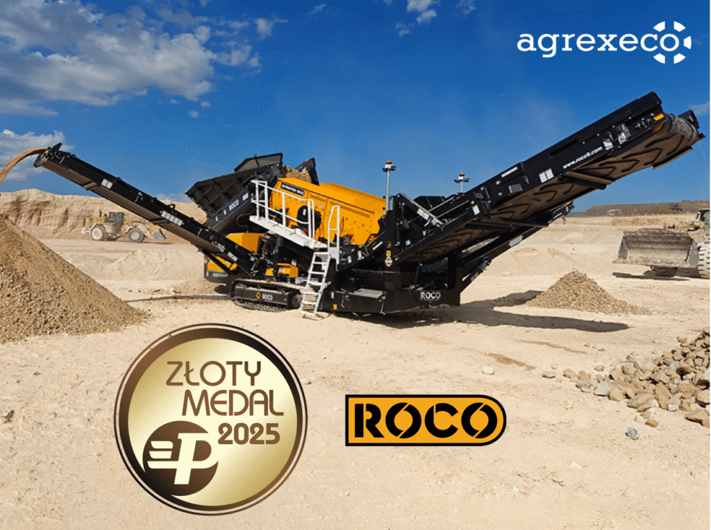 sprinter roco medal złoty poleci agrex-eco agrexeco przesiewacz pokładowy