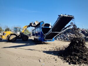 T60 terra select przesiewacz mobilny eggersmann agrexeco